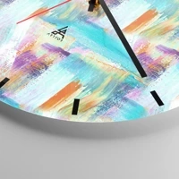 Esfera sin numeración, con rayas