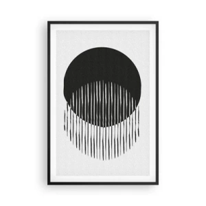 Póster en marco negro - Su alter ego - 61x91 cm