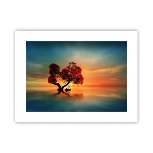 Póster - La lejanía y el silencio del mundo - 40x30 cm