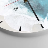 Esfera sin numeración, con rayas