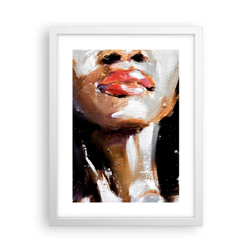 Póster en marco blanco - Orgullo sin prejuicios - 30x40 cm