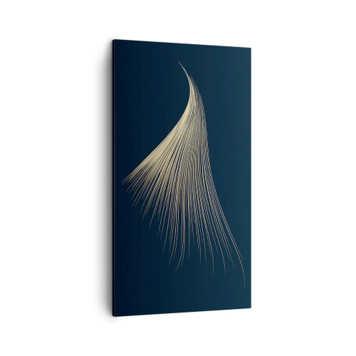 Cuadro sobre lienzo - Impresión de Imagen - Como el cabello de un ángel - 45x80 cm