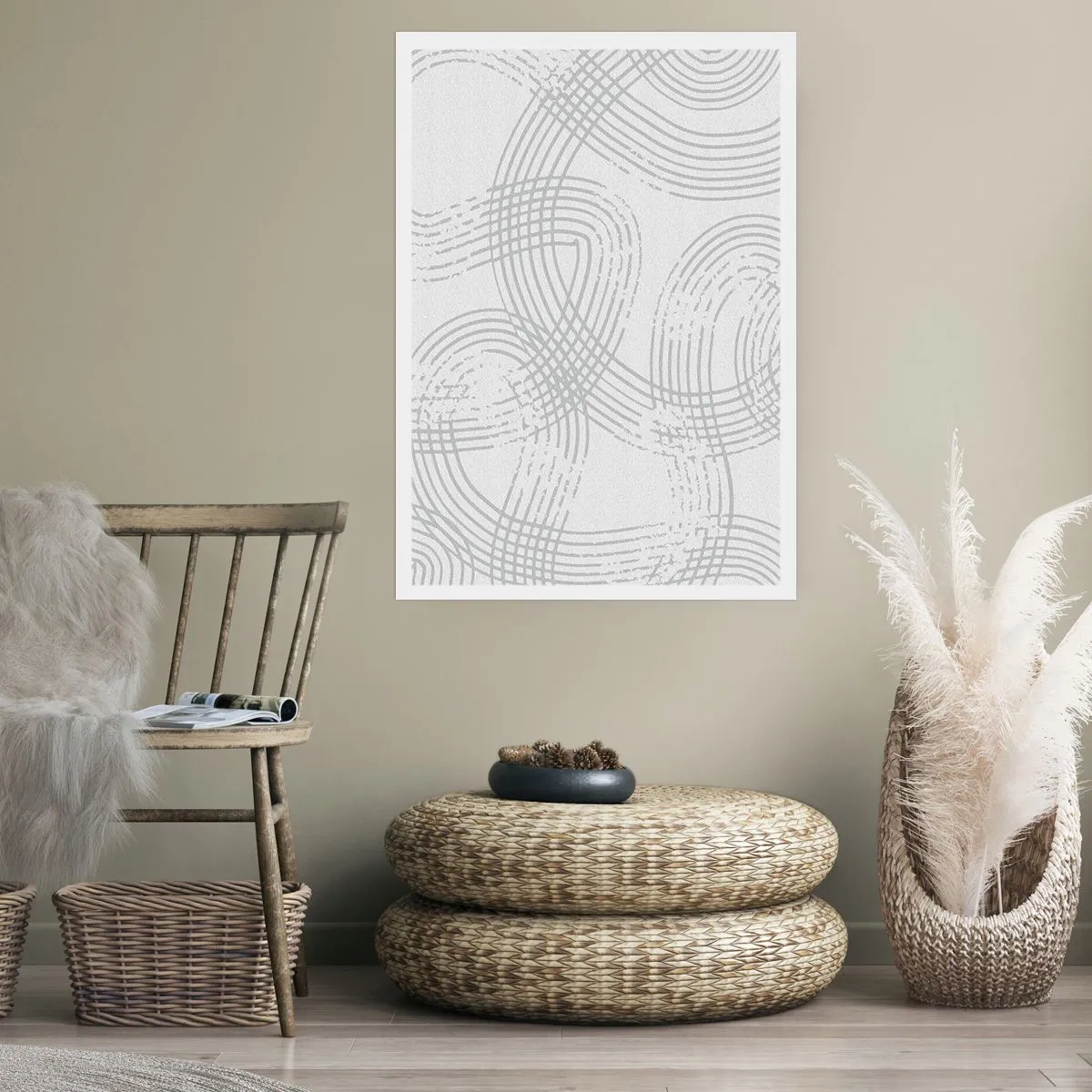 Póster - No hay camino recto - 70x100 cm