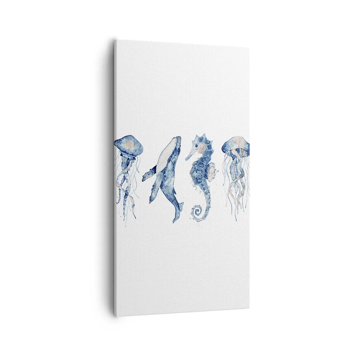 Cuadro sobre lienzo - Impresión de Imagen - Fauna marina - 55x100 cm