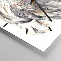 Esfera sin numeración, con rayas