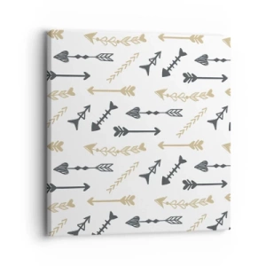 Cuadro sobre lienzo - Impresión de Imagen - El sueño de un arquero - 30x30 cm