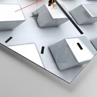 Esfera sin numeración, con rayas