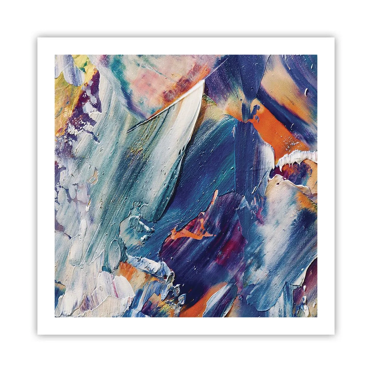 Póster - Confusión de colores - 60x60 cm