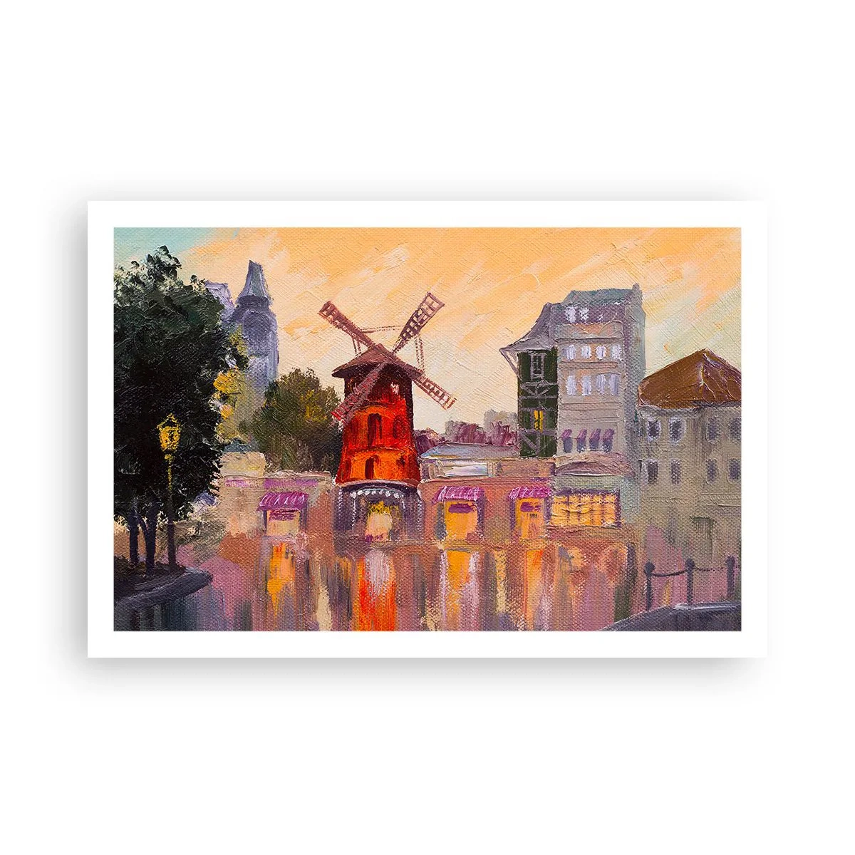 Póster - Iconos parisinos - Moulin Rouge - 91x61 cm