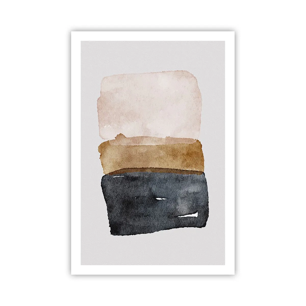 Póster - Una composición de colores tierra - 61x91 cm