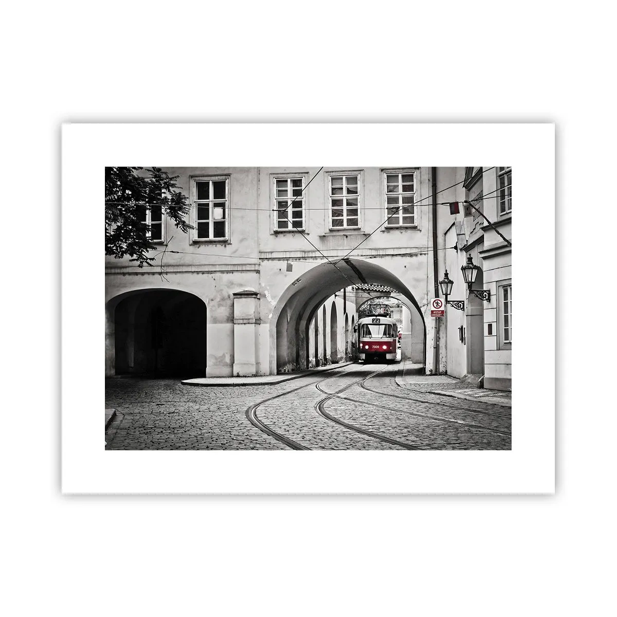 Póster - A través del laberinto urbano - 40x30 cm