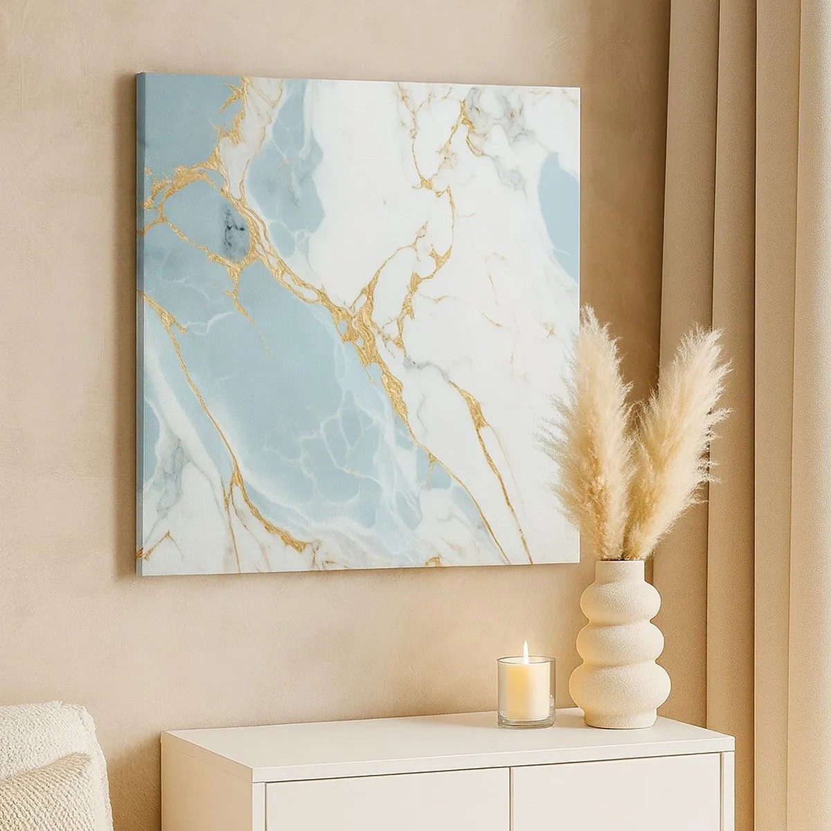 Cuadro sobre lienzo - Impresión de Imagen - Riqueza en la piedra - 30x30 cm