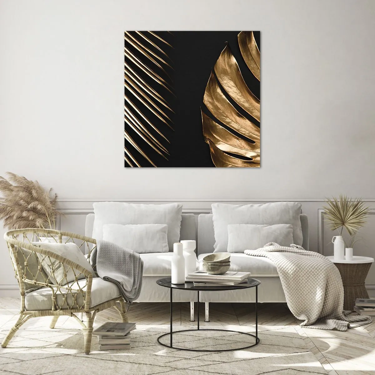 Cuadro sobre vidrio - Impresiones sobre Vidrio - Diferente, e igualmente valioso - 50x50 cm