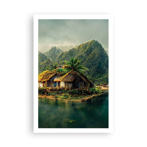 Póster - Paraíso tropical - 61x91 cm