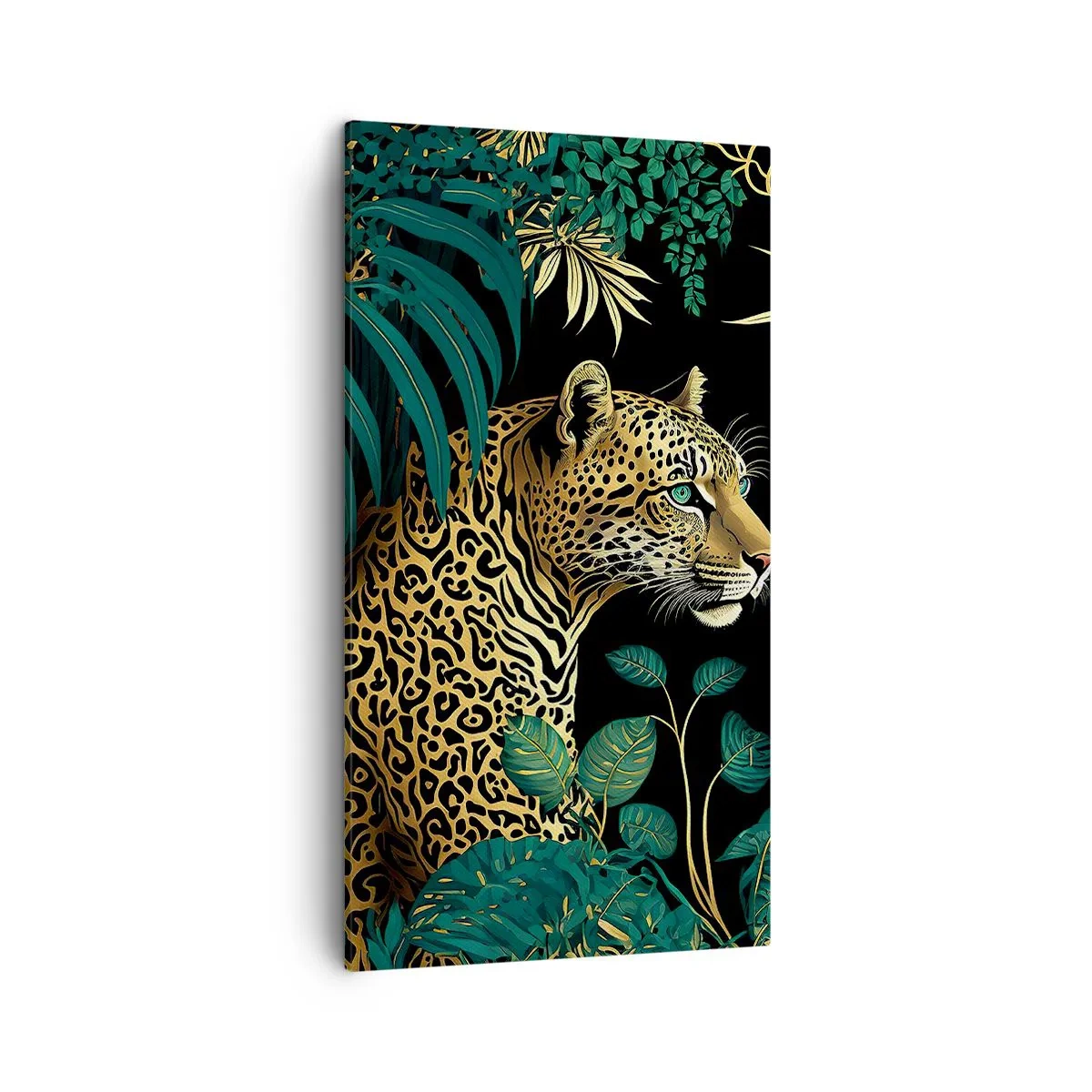 Cuadro sobre lienzo - Impresión de Imagen - El anfitrión en la jungla - 45x80 cm