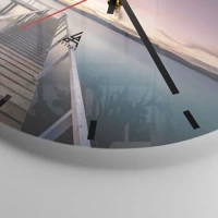 Esfera sin numeración, con rayas