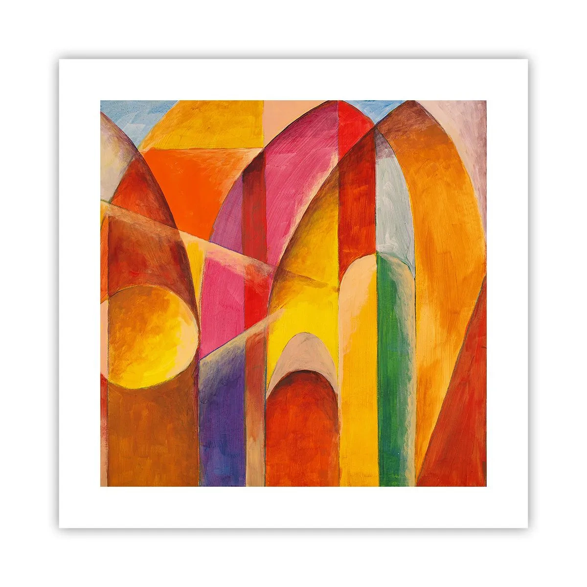 Póster - Catedral del sol - 40x40 cm
