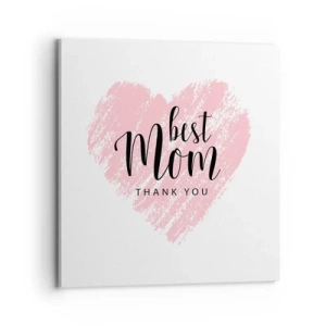 Cuadro sobre lienzo - Impresión de Imagen - En cualquier momento de tu vida - 70x70 cm