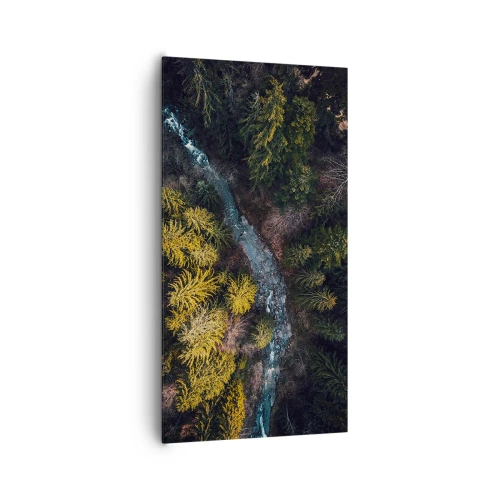 Cuadro sobre lienzo - Impresión de Imagen - Rápido, cada vez más rápido - 65x120 cm