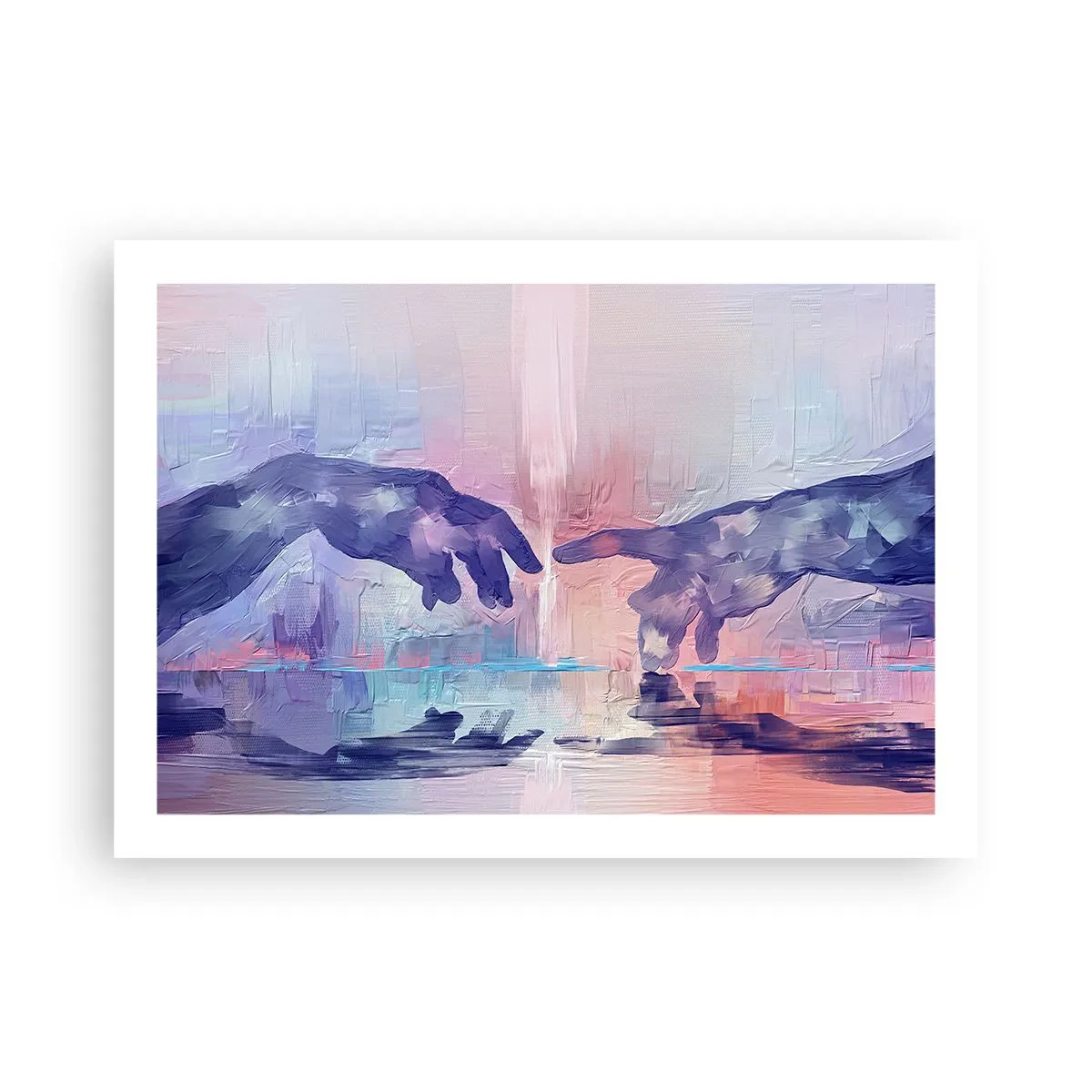 Póster - Chispa divina de vida - 70x50 cm