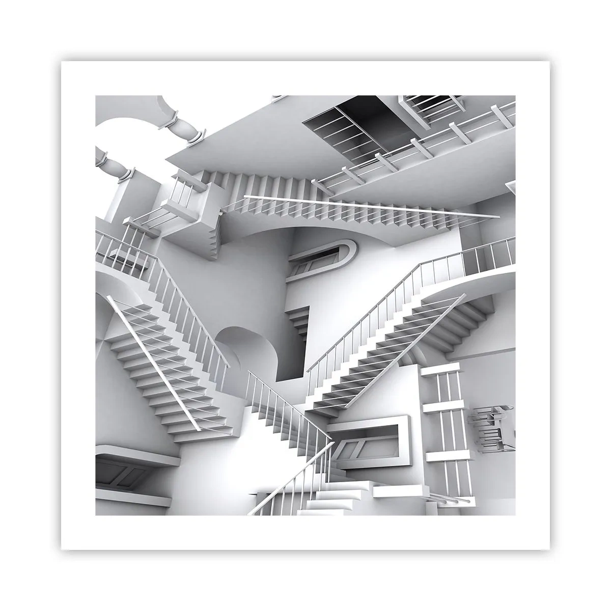 Póster - Paradojas del espacio - 50x50 cm