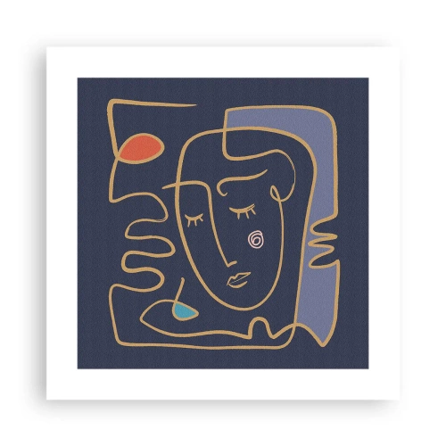 Póster - En un maravilloso sueño - 40x40 cm