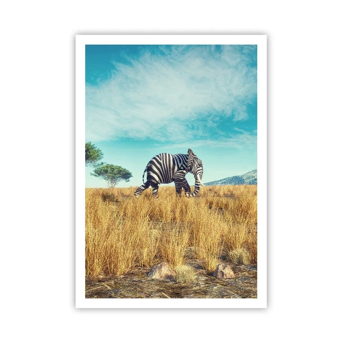 Póster - El gris ya no está de moda - 70x100 cm