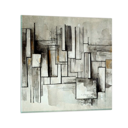 Cuadro sobre vidrio - Impresiones sobre Vidrio - El poder de la sencillez - 60x60 cm