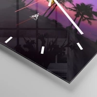 Esfera sin numeración, con rayas