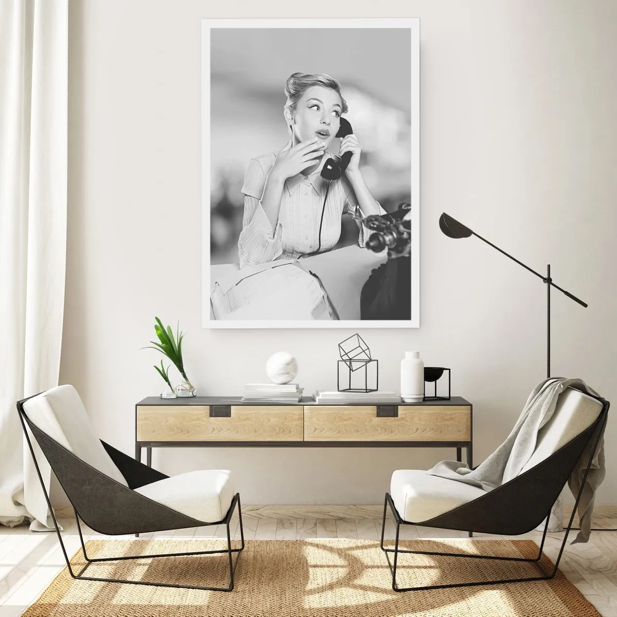Póster - ¿Diga?, estamos en los años 50. - 40x50 cm