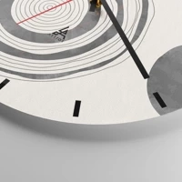 Esfera sin numeración, con rayas