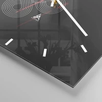 Esfera sin numeración, con rayas