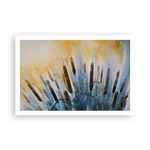 Póster - El frío del agua, el calor del sol - 91x61 cm