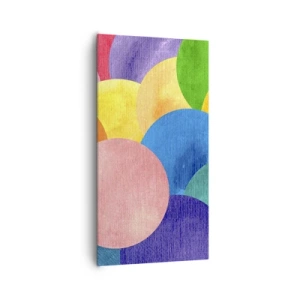 Cuadro sobre lienzo - Impresión de Imagen - La plenitud original de la vida - 65x120 cm