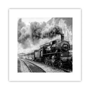 Póster - Rumbo a la estación... - 30x30 cm