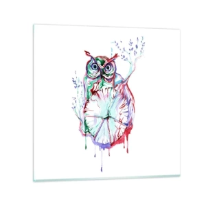 Cuadro sobre vidrio - Impresiones sobre Vidrio - Sabio por naturaleza - 70x70 cm