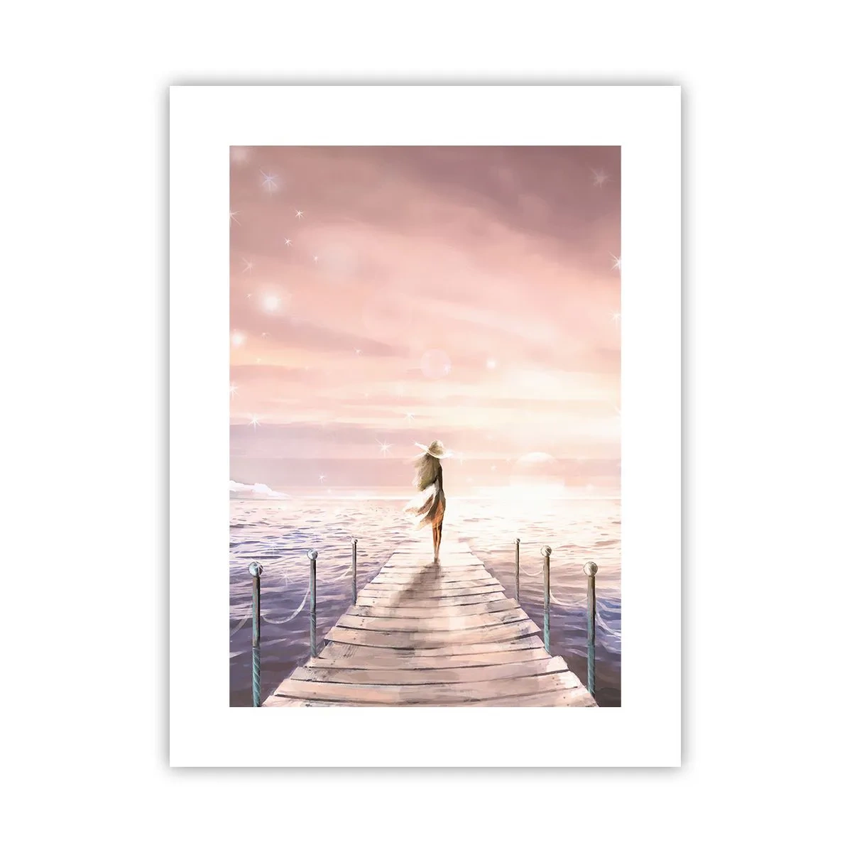 Póster - A la luz de un sueño - 30x40 cm