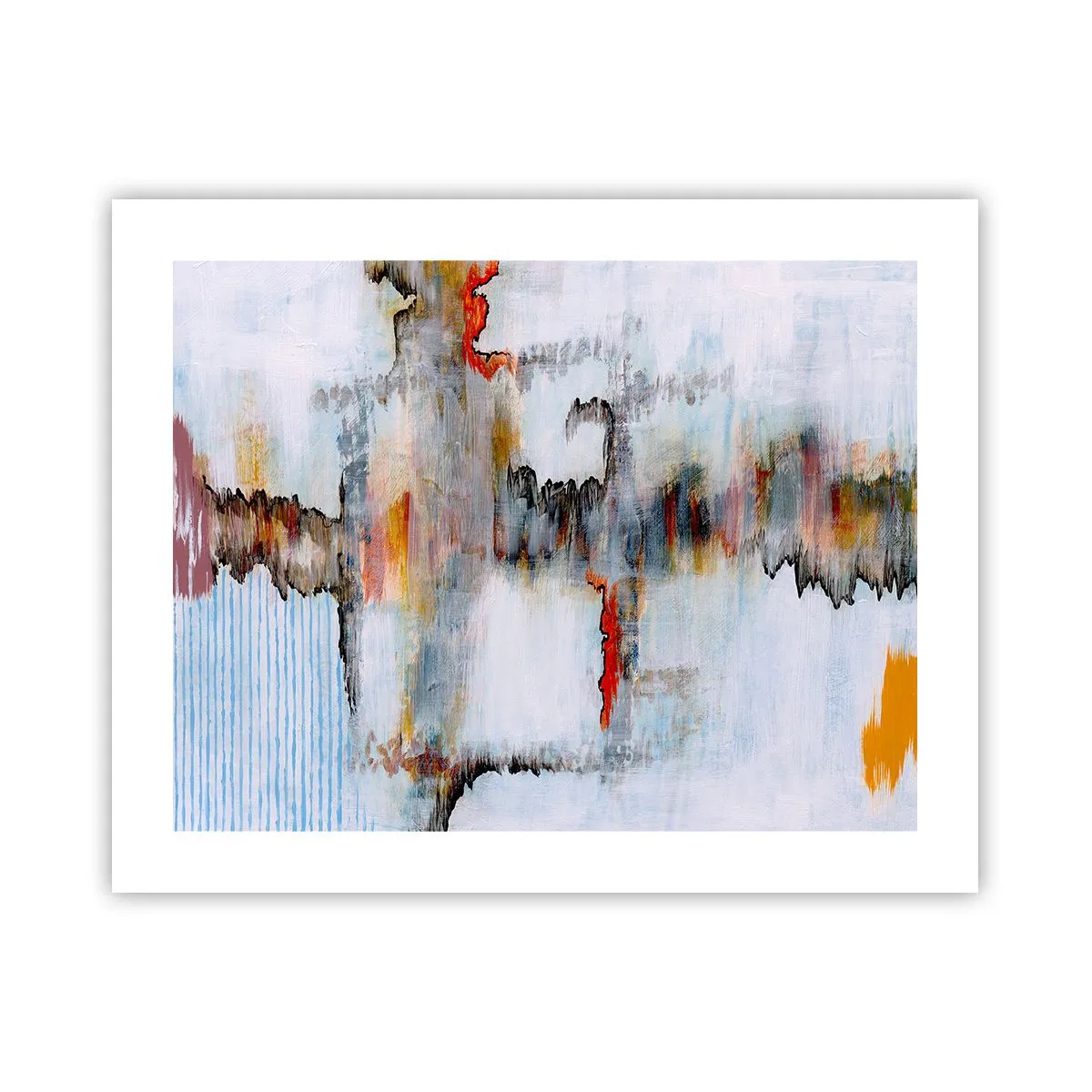Póster - Abstracto sobre el agua - 50x40 cm