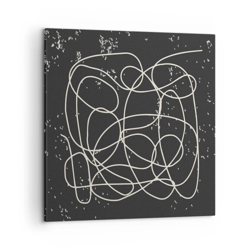 Cuadro sobre lienzo - Impresión de Imagen - Pensamientos errantes - 50x50 cm