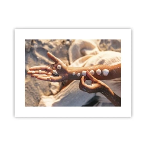 Póster - La belleza al alcance de la mano - 40x30 cm