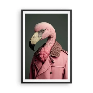 Póster en marco negro - La auténtica elegancia - 61x91 cm