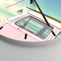 Esfera sin numeración, con rayas