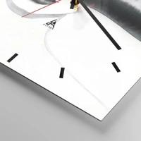 Esfera sin numeración, con rayas