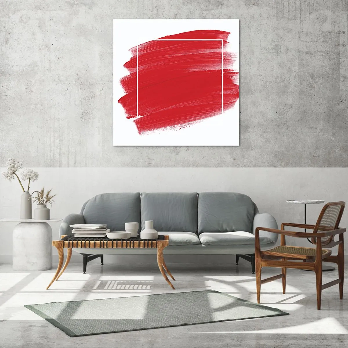 Cuadro sobre vidrio - Impresiones sobre Vidrio - Fuera del marco - 60x60 cm