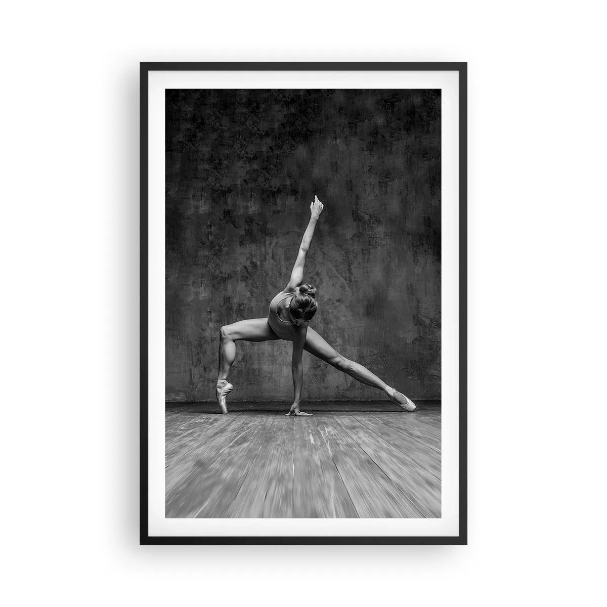 Póster en marco negro - Equilibrio perfecto - 61x91 cm
