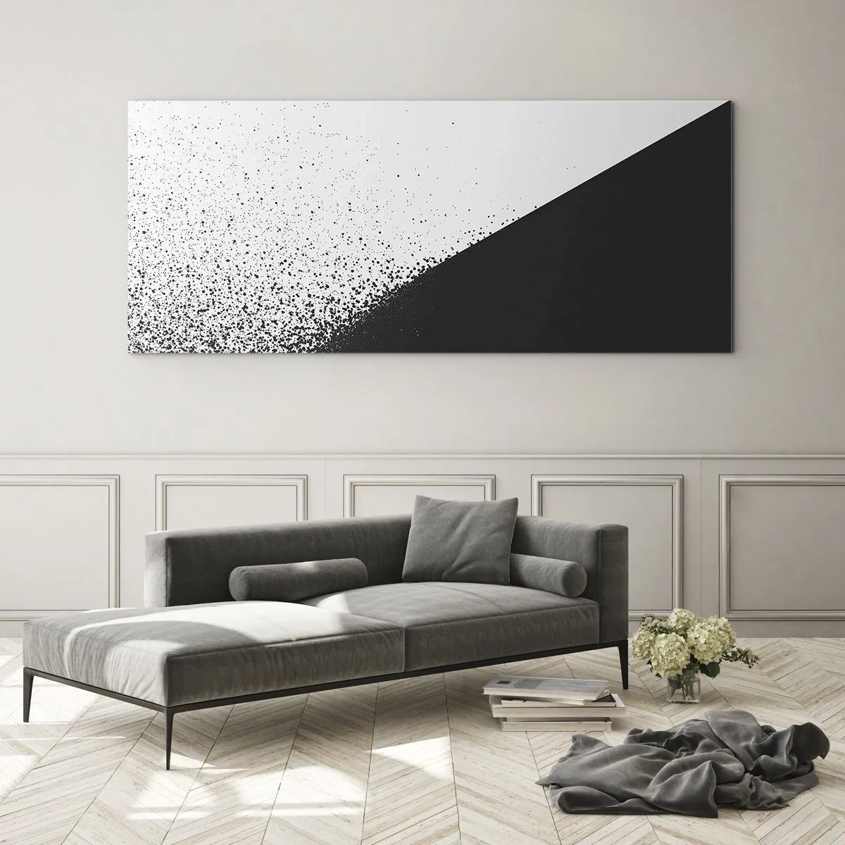 Cuadro sobre vidrio - Impresiones sobre Vidrio - Cada vez más rápido, cada vez más alto - 100x40 cm