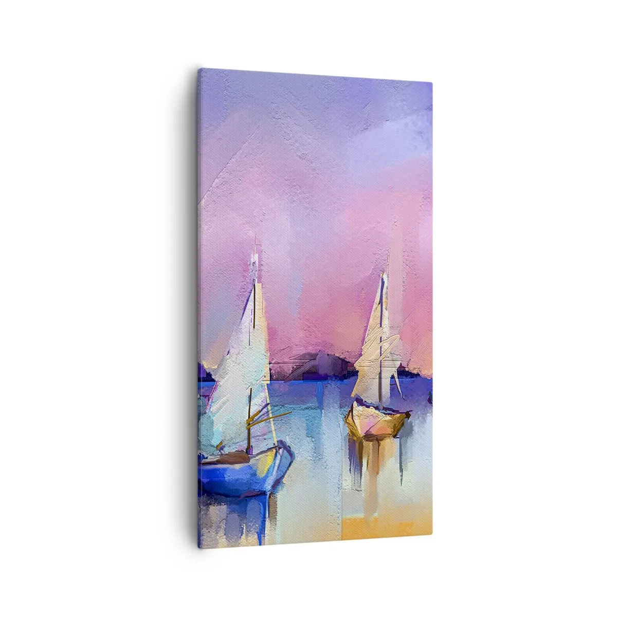 Cuadro sobre lienzo - Impresión de Imagen - Dirección alta mar - 55x100 cm