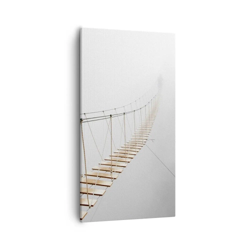 Cuadro sobre lienzo - Impresión de Imagen - ¿Adónde le llevará? - 55x100 cm