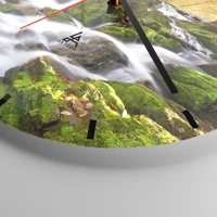 Esfera sin numeración, con rayas