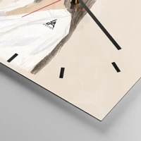 Esfera sin numeración, con rayas